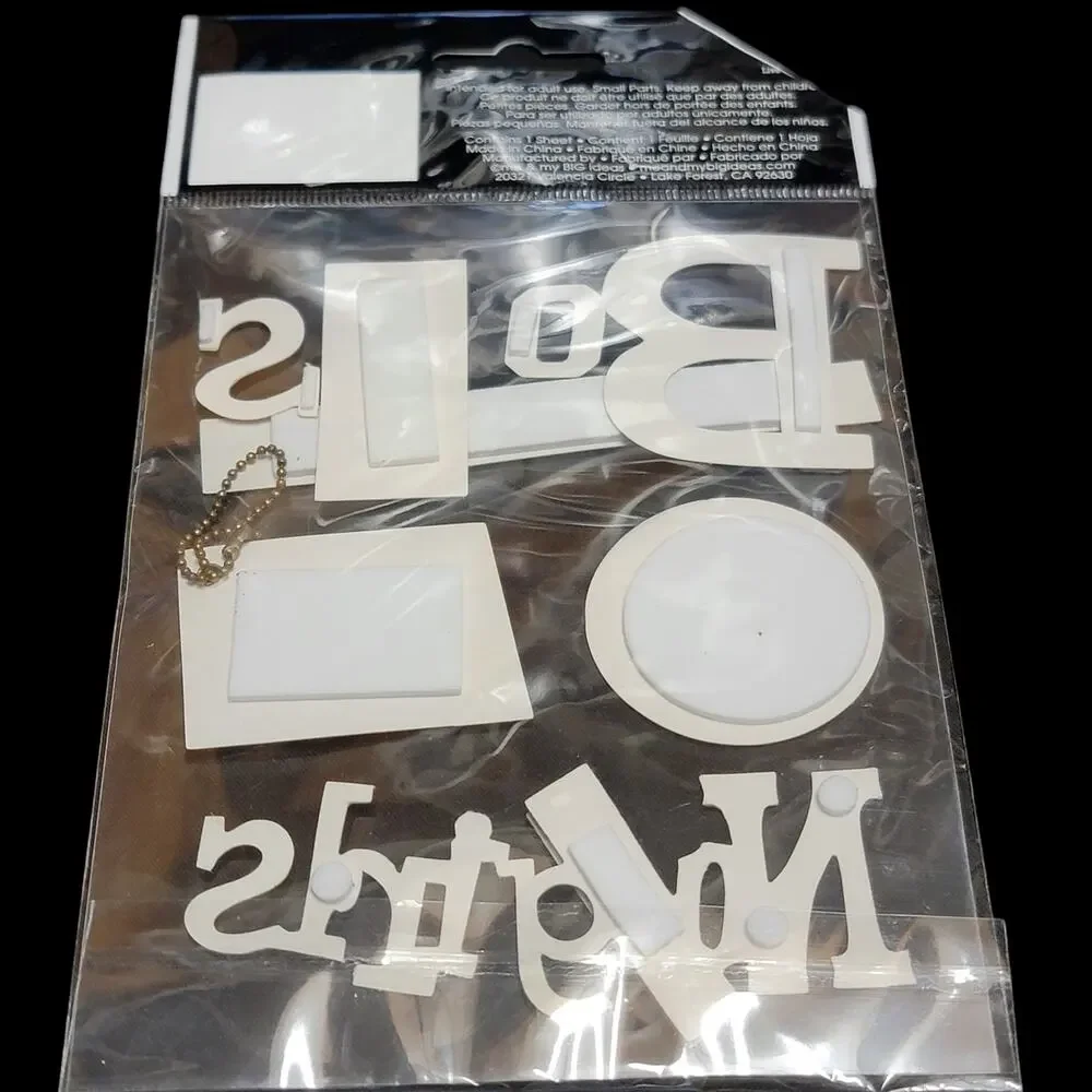 MAMBI Soft Spoken Boys‎ 3D Stickers Embellishments Scrapbooking Papercrafting